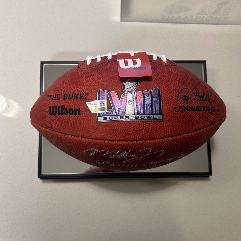 Fanatics Super Bowl LVII Brown Football